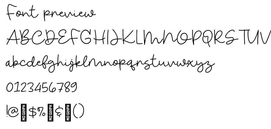 Donuts & Cookies font