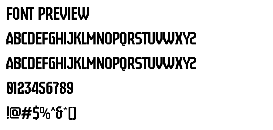 Double Pivot Personal Used font