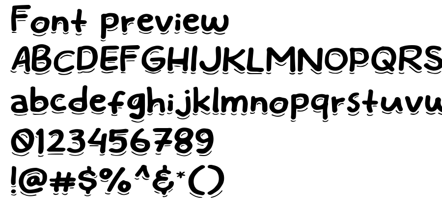 Eatday font