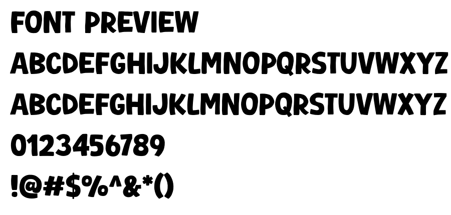 Eating Pasta font