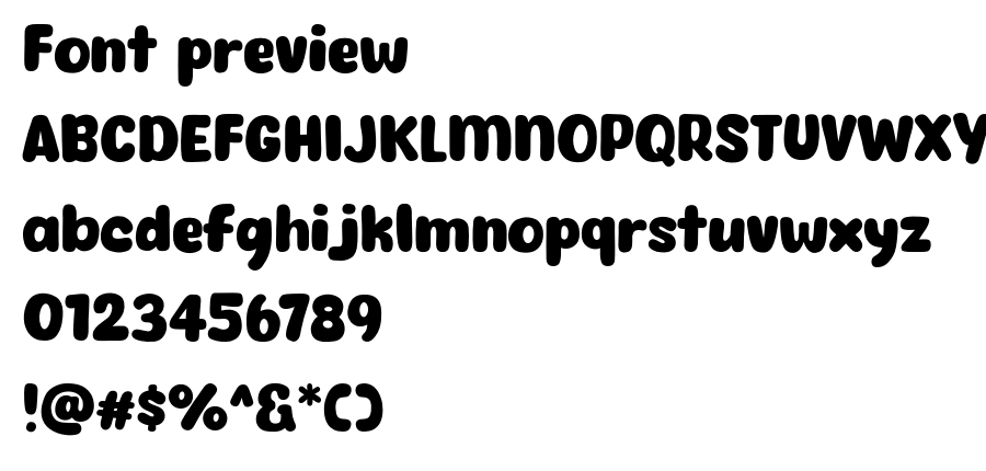Eazy Chat font