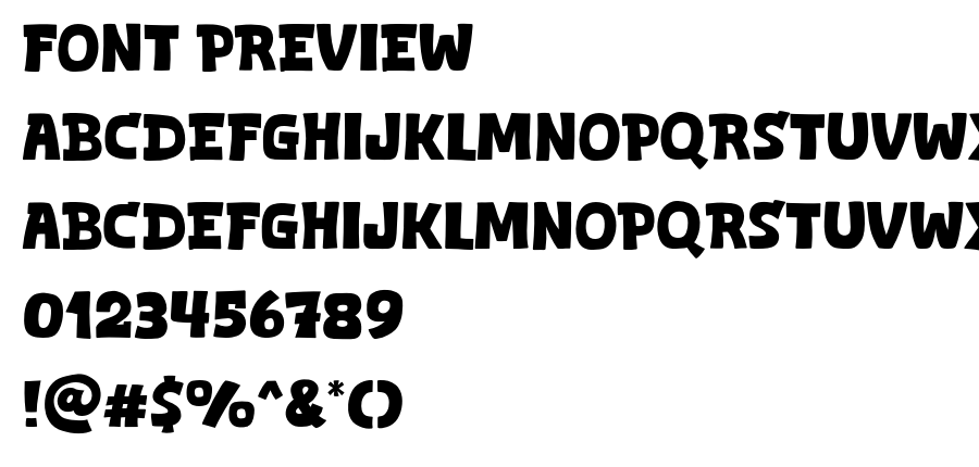 Eazybold font
