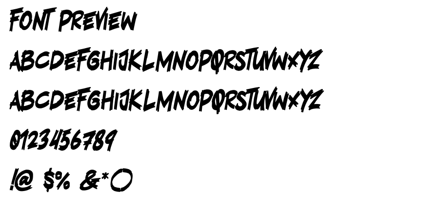 Exbrat font