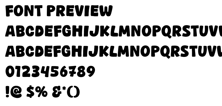 Extra Beige font
