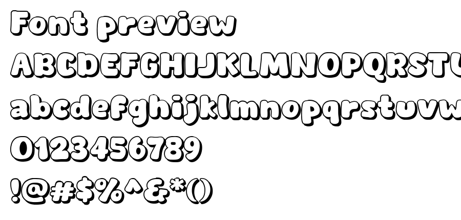 Extra Days font
