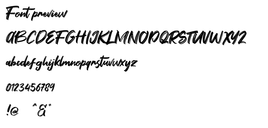 Fontbliz Free font
