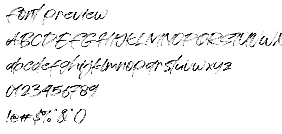 Free License font