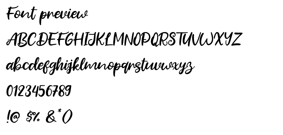 Fresh Guava font