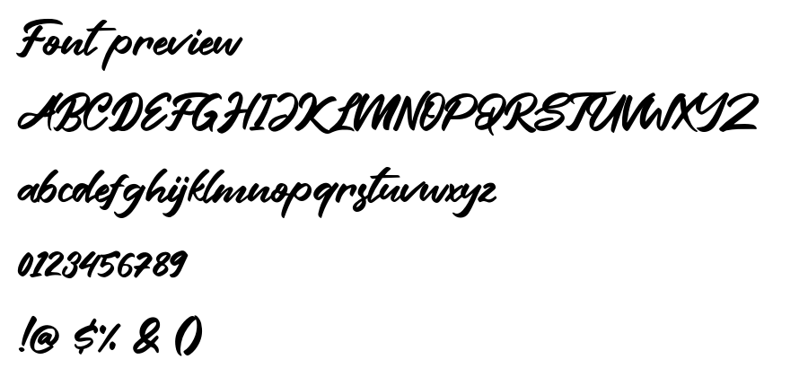 Friend Write font