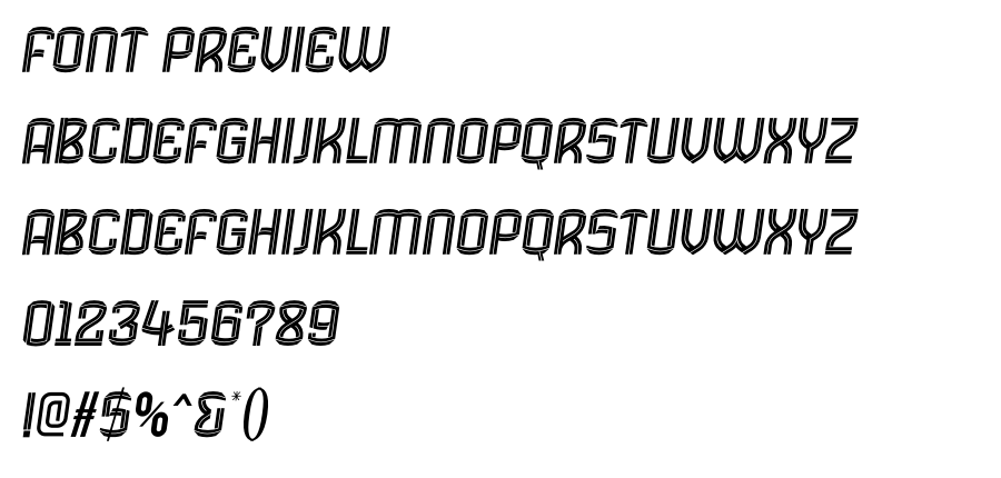 Fulham Italic ( Personal Use ) font