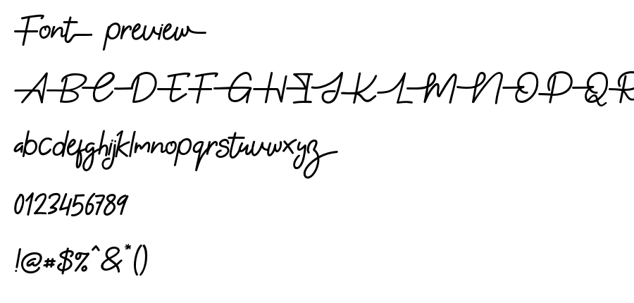 Gabuek Script font