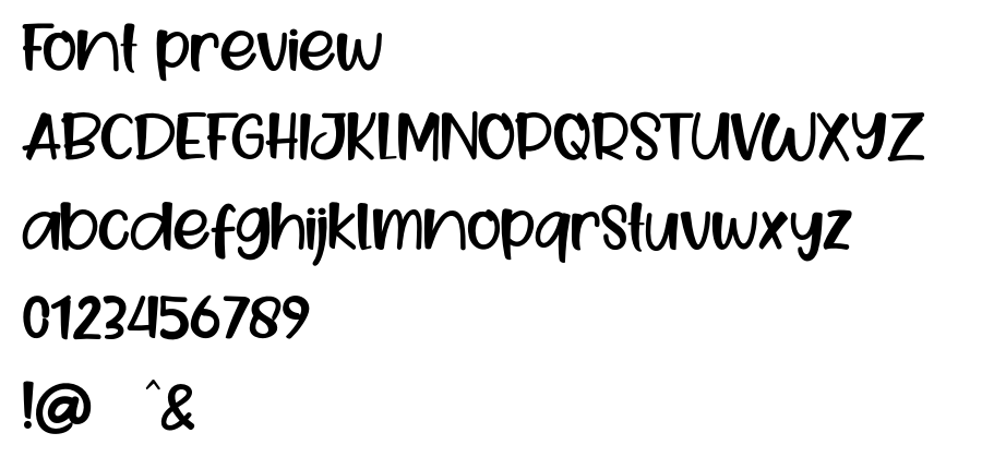 Goo Easter font