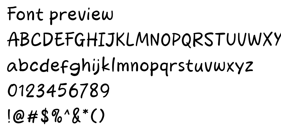 Hello Mickeys font