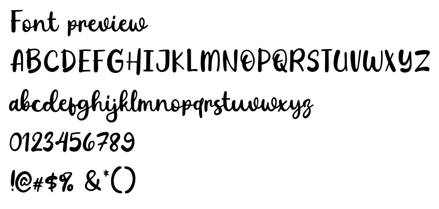 Hello Whistle font