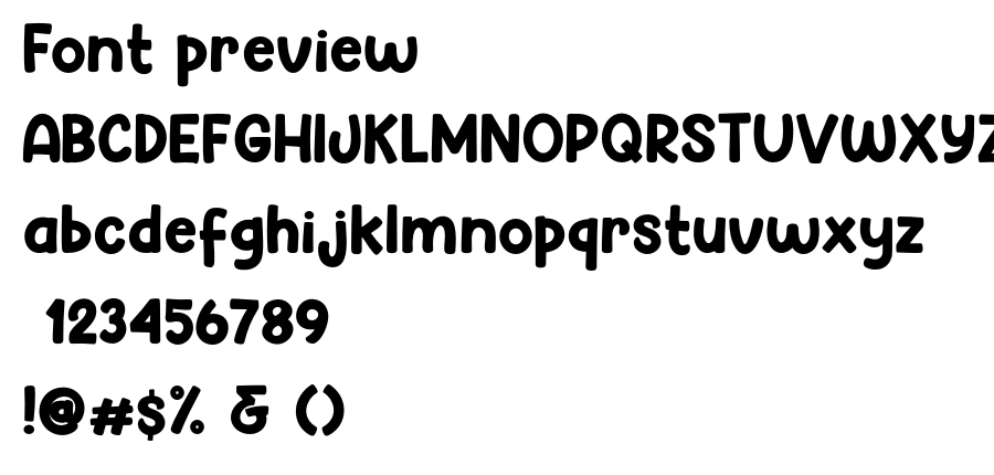 Hey Comic font