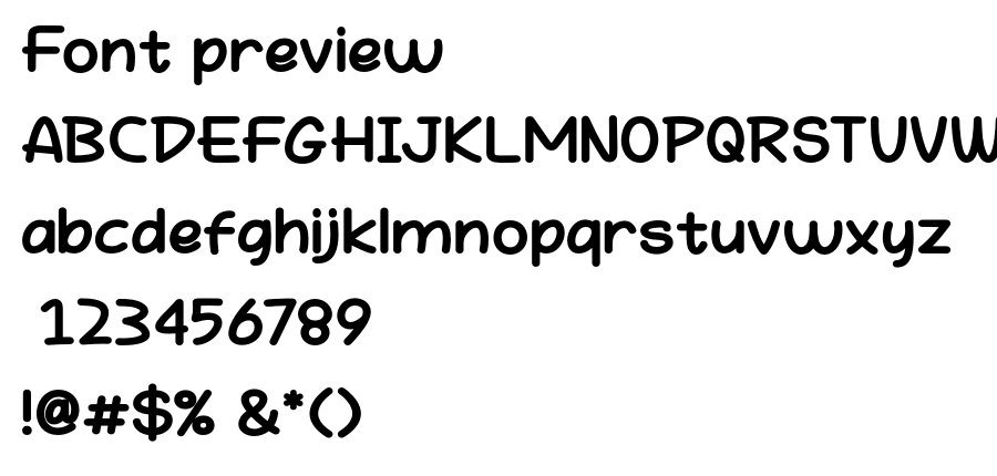 Hey Fun font