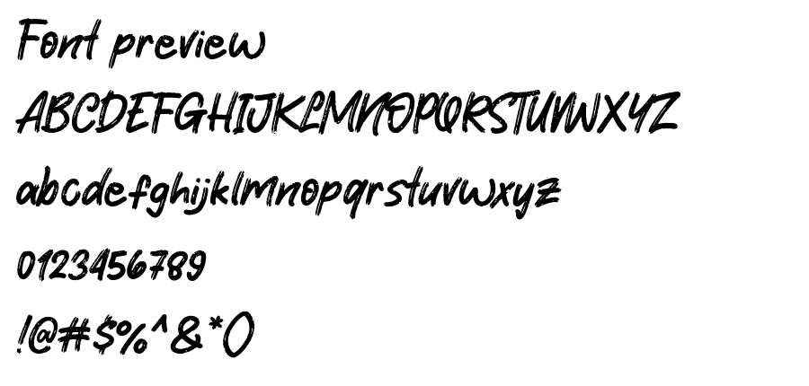 Hey March font