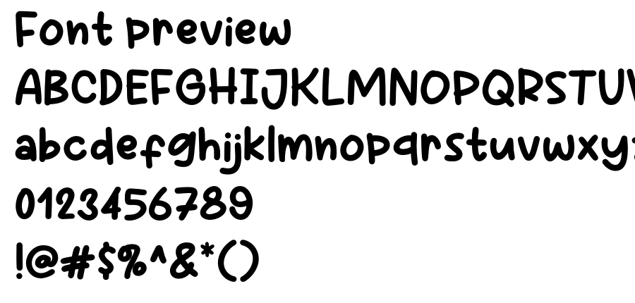 Hey Patrick font