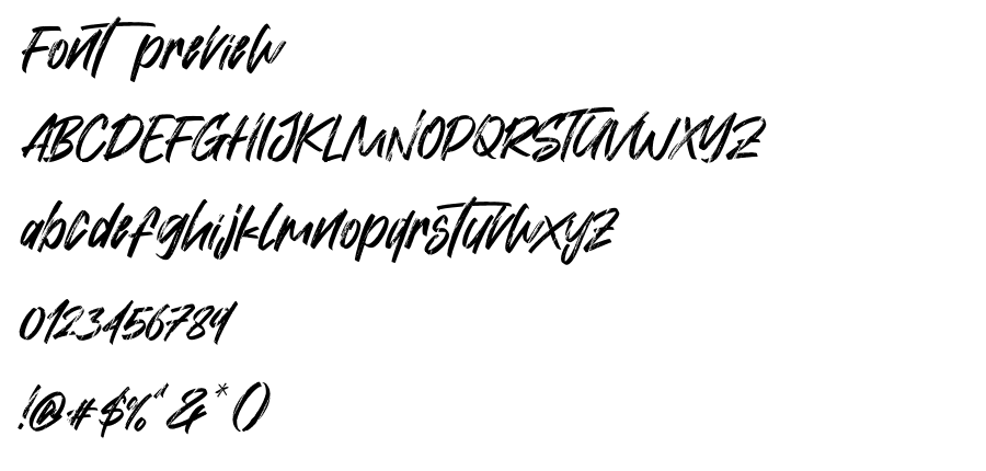 Hiatus font