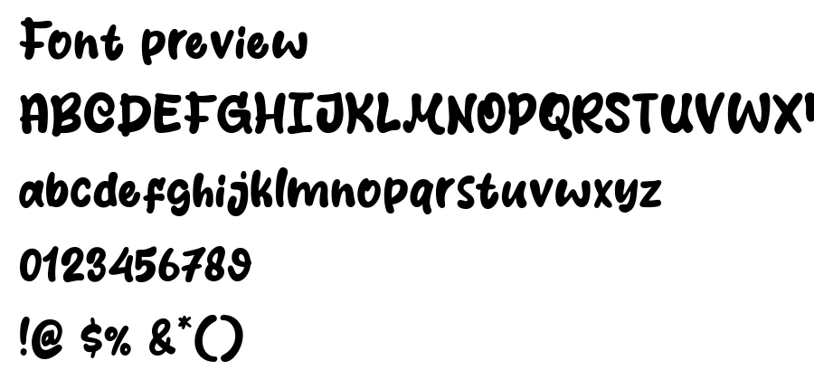 HiMoms font