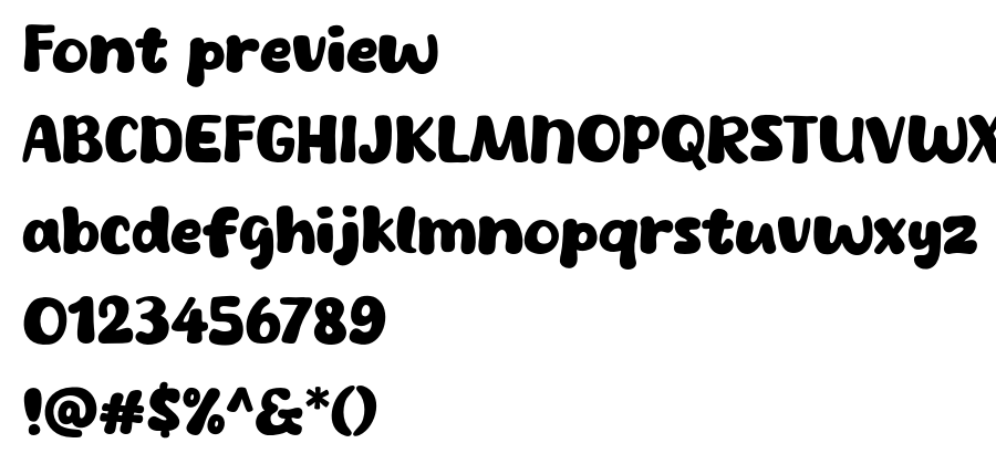 Hip Horay font