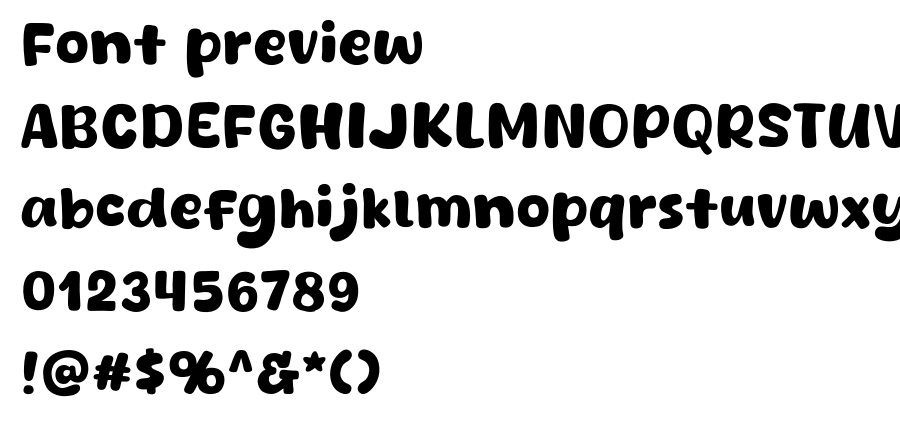 Honey Crepes font