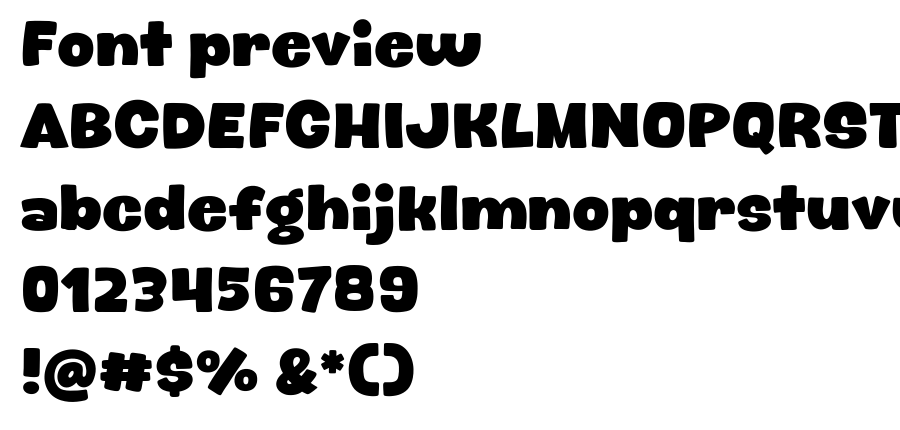 Howdy Bird font