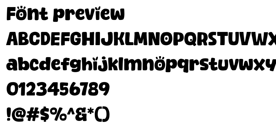 Howdy Party font