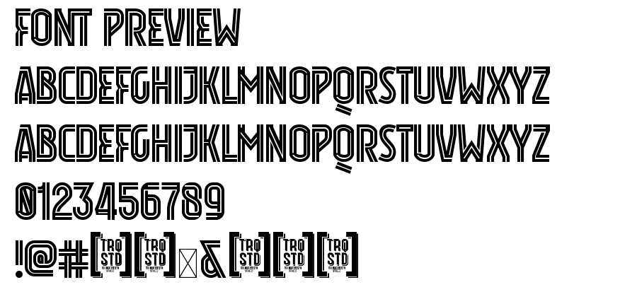 Jersey Font Personal Use font