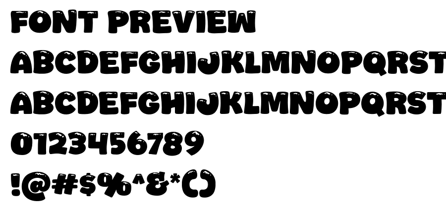 Jhon Cream font