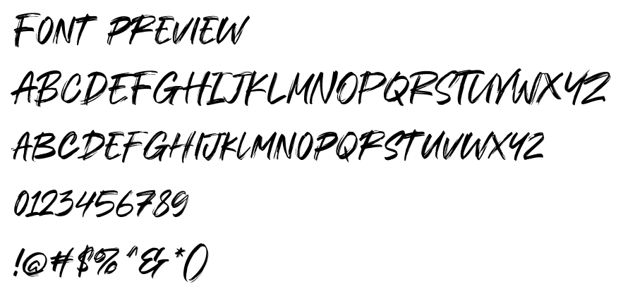 Kabur font