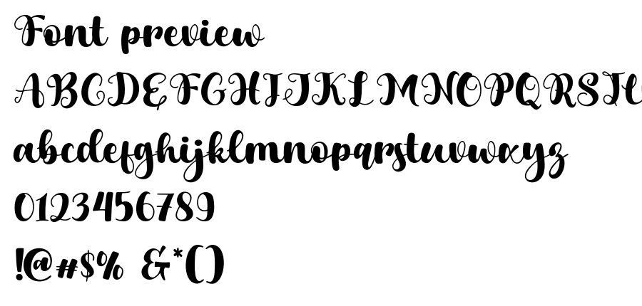 Kalho font