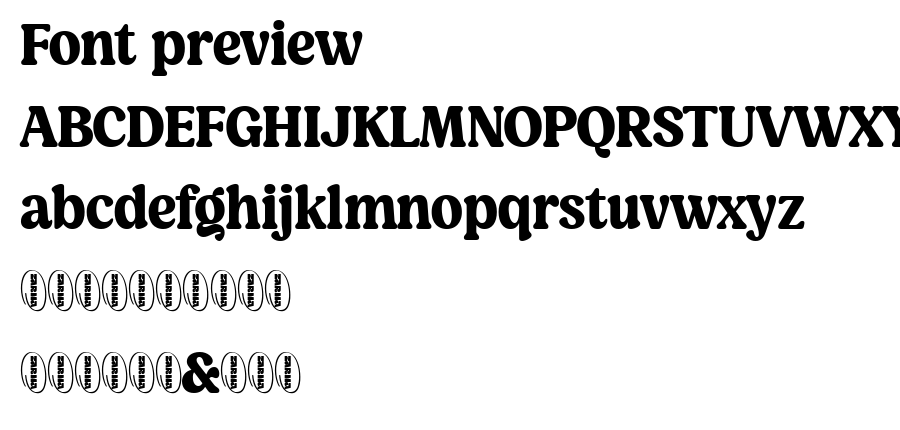 KangmasDemoRegular EajJj font