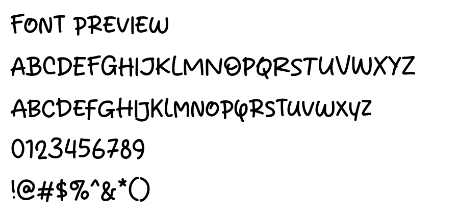 Kids Ballad font
