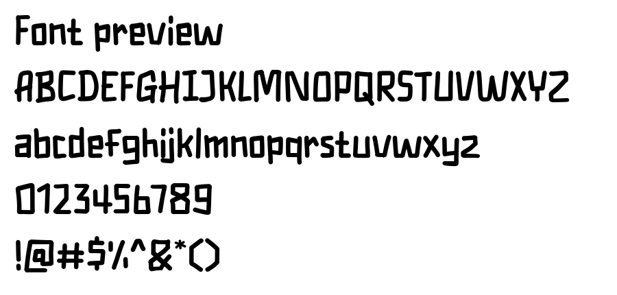 Kids Draw font