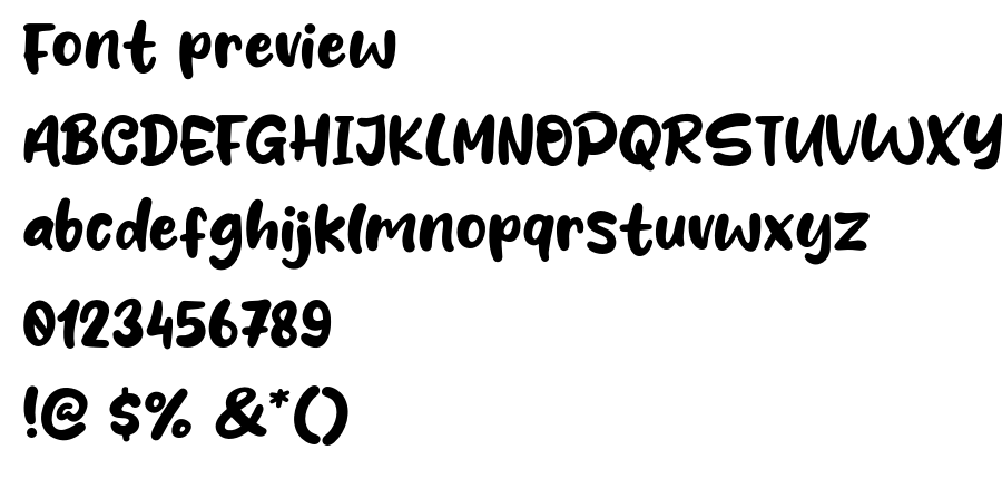 Laguna Smile font