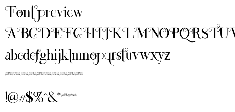 Lefina font
