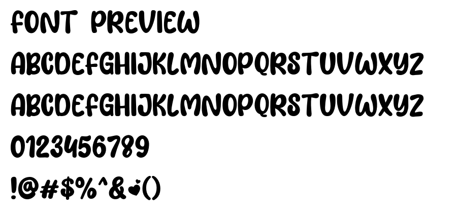 Lemon Love font