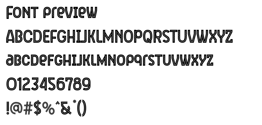 Liege Personal Use font