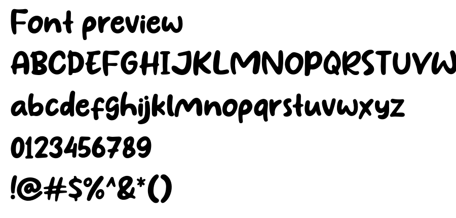 Love Amour Blank font
