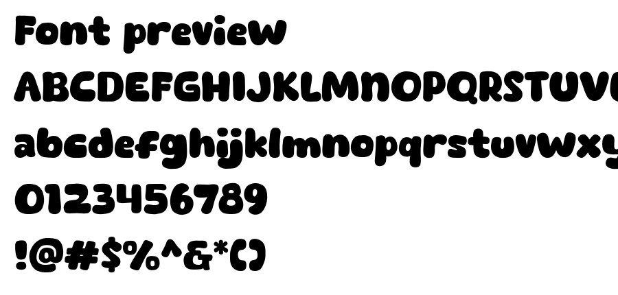 Machiato Show font