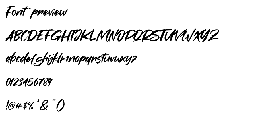 Makcex font