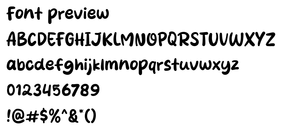 Mang Kenapa font