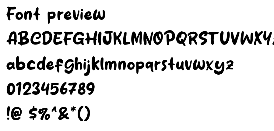 Misty Style font