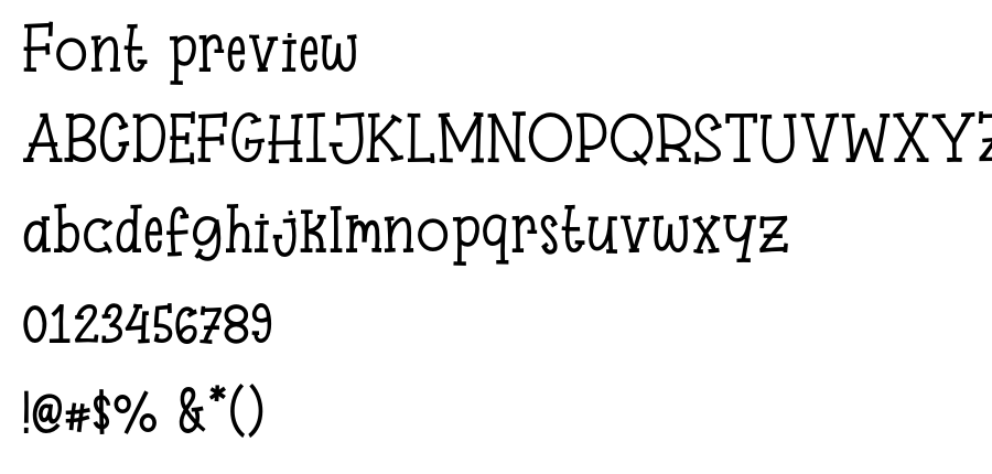 Mommyland font
