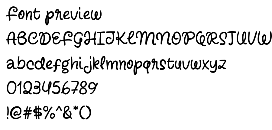 Monday Angel font