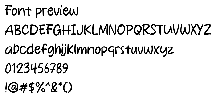Monday Ramen font
