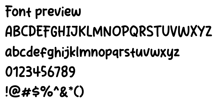 Mueda City font