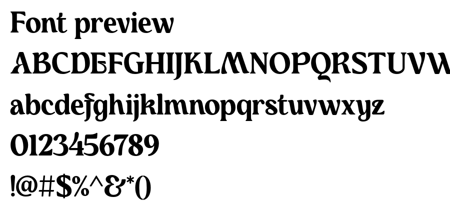 MufteyaRegular NR3a4 font