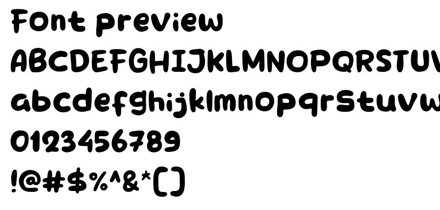 New Bread font
